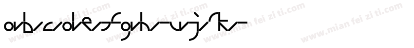 abcdefghujk字体转换