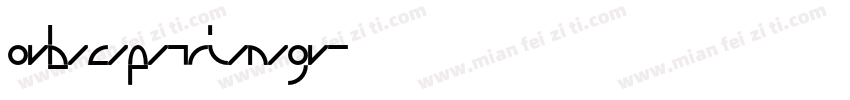 abcpring字体转换