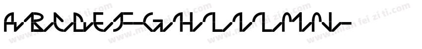 ABCDEFGHLILMN字体转换