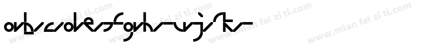 abcdefghujk字体转换