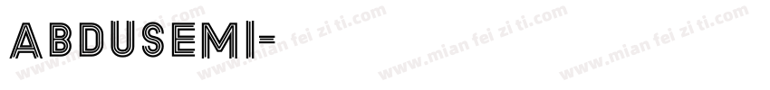 abdusemi字体转换