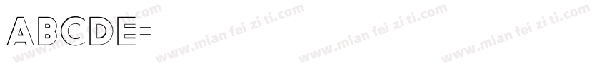 ABCDe仿宋字体转换