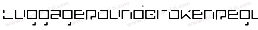 LuggageRoundBrokenRegular字体转换