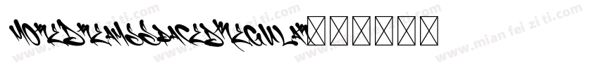 MoreDreamsSpacedRegular字体转换