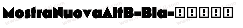 MostraNuovaAltB-Bla字体转换