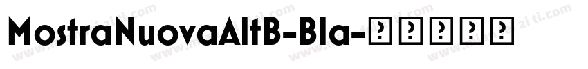 MostraNuovaAltB-Bla字体转换