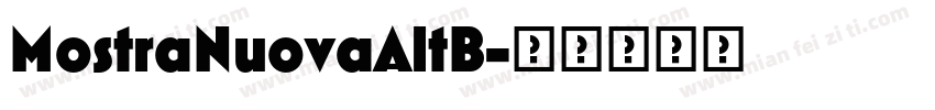 MostraNuovaAltB字体转换