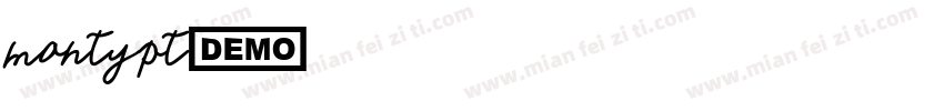 montypt字体转换
