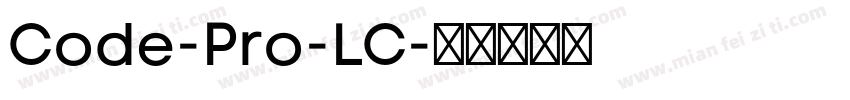 Code-Pro-LC字体转换