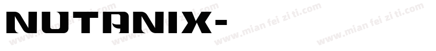 nutanix字体转换