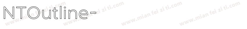 NTOutline字体转换