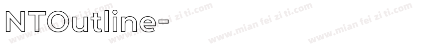 NTOutline字体转换