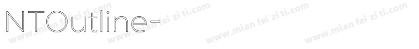 NTOutline字体转换