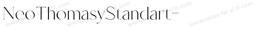 NeoThomasyStandart字体转换