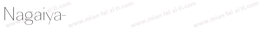 Nagaiya字体转换