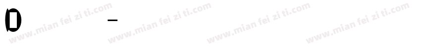 Digifcewide字体转换