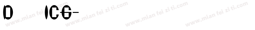 DigitalICG字体转换