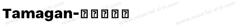 Tamagan字体转换
