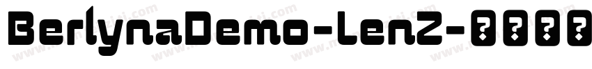 BerlynaDemo-LenZ字体转换