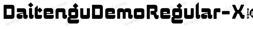 DaitenguDemoRegular-X3qEZ字体转换
