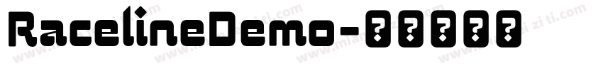 RacelineDemo字体转换