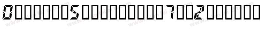 DigitalSquiggle-p7gdZ字体转换