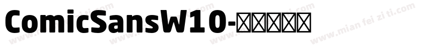 ComicSansW10字体转换