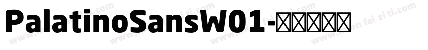 PalatinoSansW01字体转换