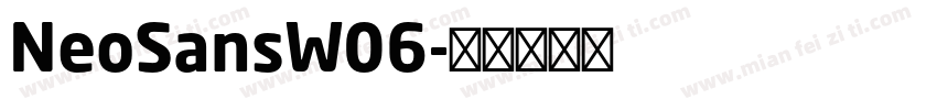 NeoSansW06字体转换