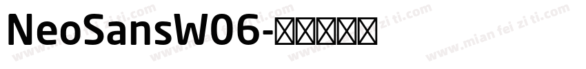 NeoSansW06字体转换
