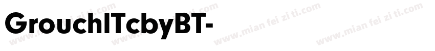 GrouchlTcbyBT字体转换