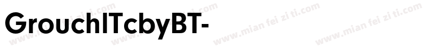 GrouchlTcbyBT字体转换