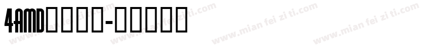 4amDiner字体转换