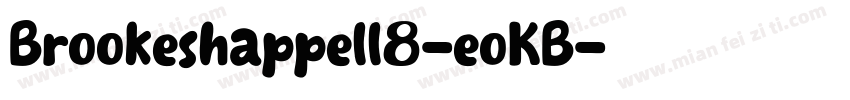 Brookeshappell8-eoKB字体转换