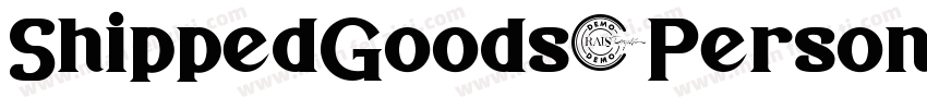 ShippedGoods2Person字体转换