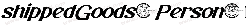 shippedGoods1Person字体转换