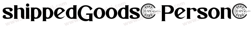shippedGoods1Person字体转换