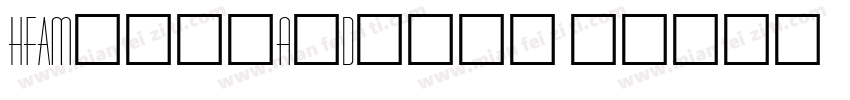 HFAmericanDiner字体转换
