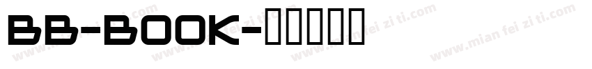 Bb-Book字体转换