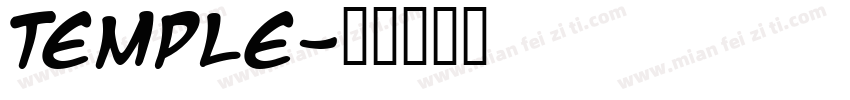 Temple字体转换
