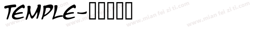 Temple字体转换