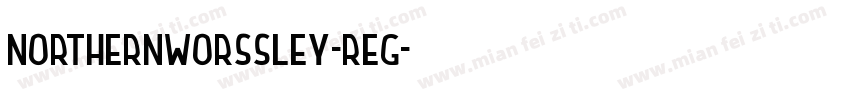 NorthernWorssley-Reg字体转换