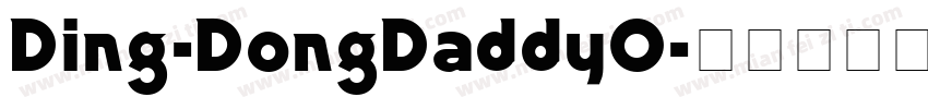 Ding-DongDaddyO字体转换