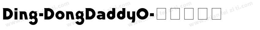 Ding-DongDaddyO字体转换