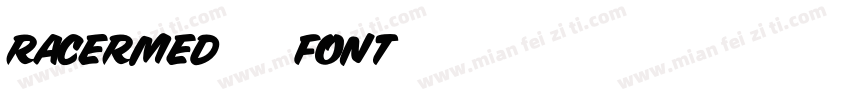 Racermed300font字体转换