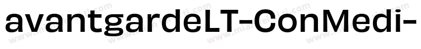 avantgardeLT-ConMedi字体转换