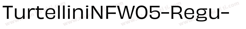 TurtelliniNFW05-Regu字体转换
