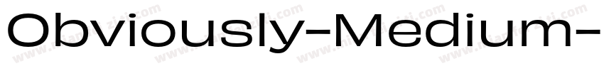 Obviously-Medium字体转换