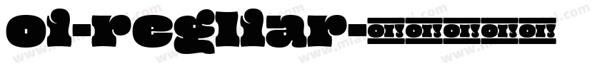 oi-regliar字体转换