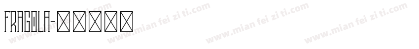 Fragola字体转换